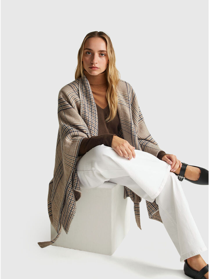 V NECK SWEATER L/S Femme image number 3